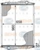 HELLA 8MK 376 724-731 Radiator, engine cooling